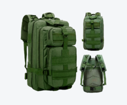 MOCHILA GRANDE PARA CAMPING CON MULTIPLES BOLSILLOS