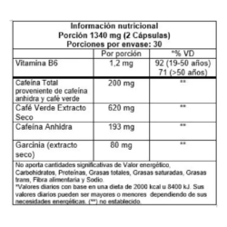 QUEMADOR DE GRASA RÁPIDA - LIPO STACK BLACK