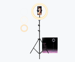 ANILLO LUZ LED 26CM + TRIPODE EXTENSIBLE 2.1M