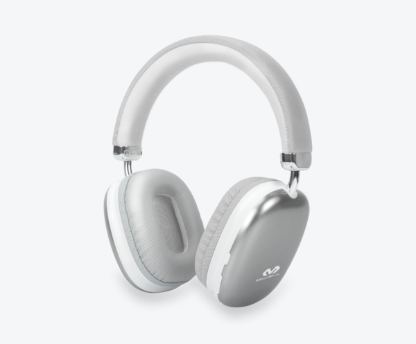 Auriculares con Cancelación de Sonido y Alta Autonomía Blancos Miccell**