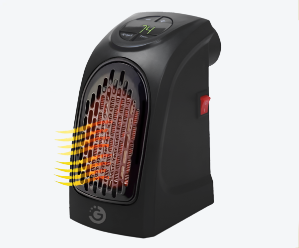Calefactor de 220V Portatil con Display Sencillo de Usar