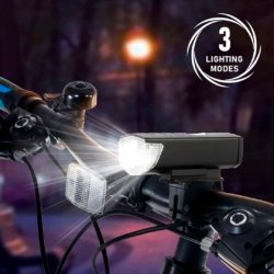 KIT DE LUZ LED DELANTERA TRASERA PARA BICICLETA