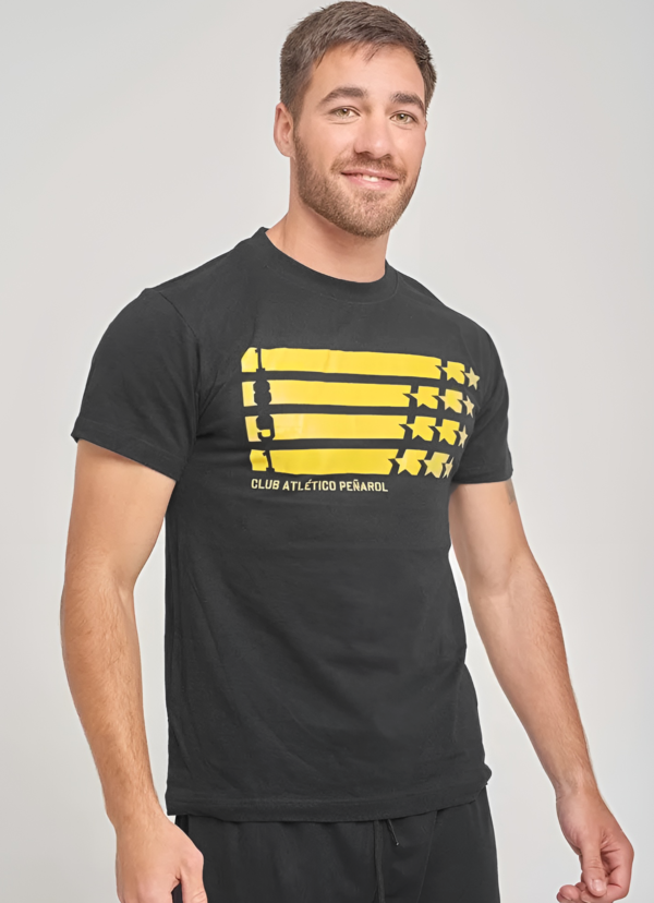 Camiseta Hincha Peñarol 1891 y Estrellas