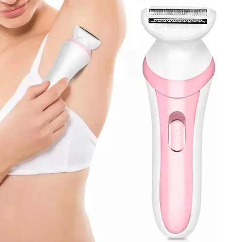 Depilador Inalambrico Para Cuerpo Copleto Rosa