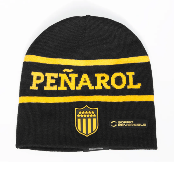 Gorro de Lana CURC Peñarol Reversible
