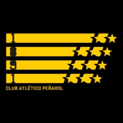 Camiseta Hincha Peñarol 1891 y Estrellas