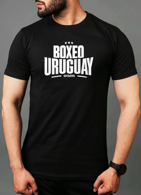 Camiseta Boxeo Uruguay Logo Grande