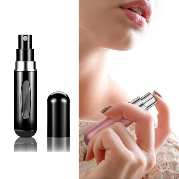 Porta Perfume Practico y Recargable de Varios colores
